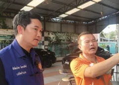 ระทึกเพลิงไหม้อู่ซ่อมรถยนต์